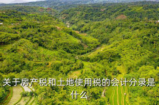 房產(chǎn)稅和土地使用稅計入什么科目，房產(chǎn)稅和土地稅應(yīng)該用哪個科目核算