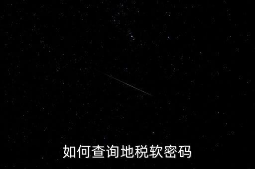 怎樣查地稅密碼是什么意思，地稅計算機代碼密碼是什么