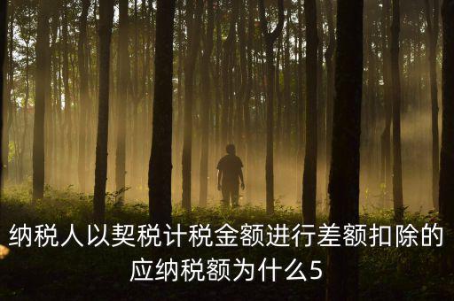 為什么 契稅 差額計(jì)稅，最新房產(chǎn)稅費(fèi)