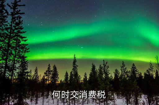 什么時候用消費(fèi)稅，稅務(wù)知識收到預(yù)付款后何時繳納消費(fèi)稅