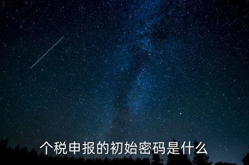 個(gè)稅查詢密碼是什么意思，個(gè)人所得稅明細(xì)申報(bào)向稅務(wù)機(jī)關(guān)提交的使用哪個(gè)密碼 是幾位