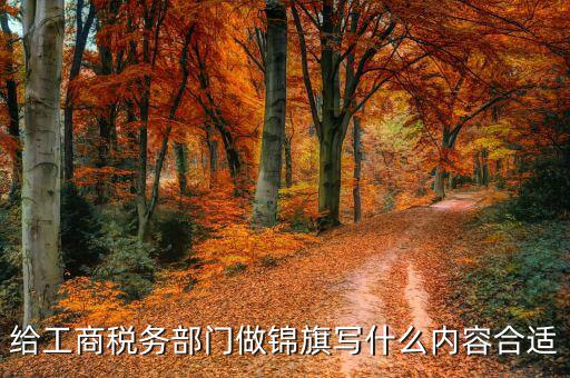 給稅務(wù)送錦旗 寫什么話好，贈稅務(wù)局錦旗用語