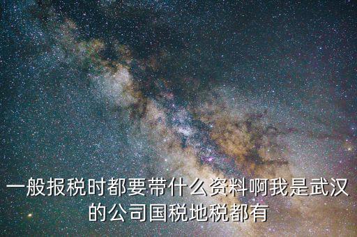 武漢國(guó)稅年報(bào)是什么，武漢市地稅國(guó)稅報(bào)稅截至日期分別是什么時(shí)候