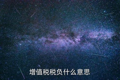 增值稅負(fù)申報什么意思，增值稅稅負(fù)什么意思