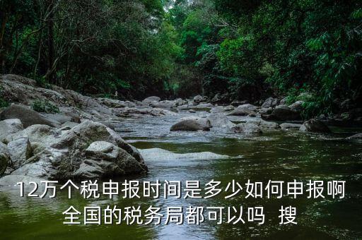 12萬申報(bào)12萬指什么時(shí)候，個(gè)稅12萬申報(bào)時(shí)間