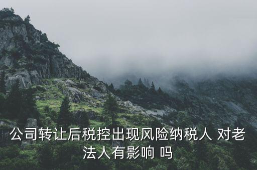 風(fēng)險(xiǎn)納稅人 有什么后果，公司轉(zhuǎn)讓后稅控出現(xiàn)風(fēng)險(xiǎn)納稅人 對(duì)老法人有影響 嗎