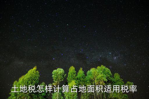 土地使用稅面積如何確定，城鎮(zhèn)土地使用稅面積如何計(jì)算