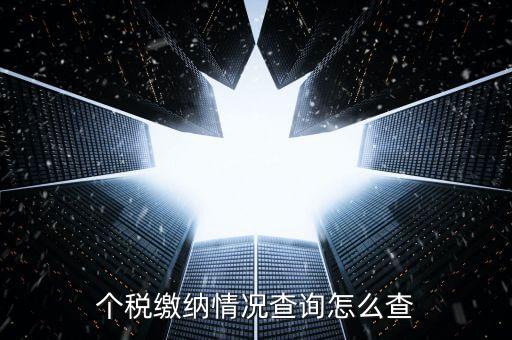 如何查詢個(gè)稅申報(bào)情況，個(gè)稅繳納情況查詢?cè)趺床?/></a></span><span id=