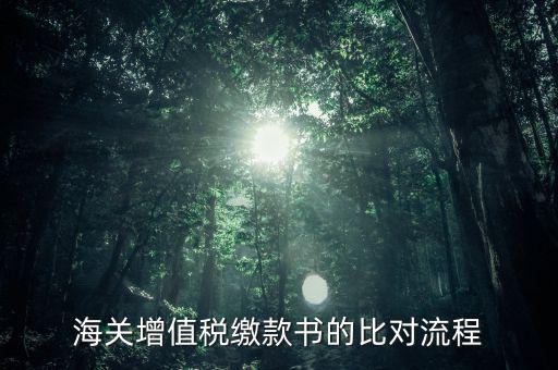 海關(guān)繳款書如何比對(duì)，海關(guān)進(jìn)口增值稅準(zhǔn)用繳款書的數(shù)據(jù)采集和比對(duì)