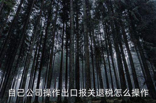 如何根據(jù)報關單退稅，報關到退稅的流程是怎樣的