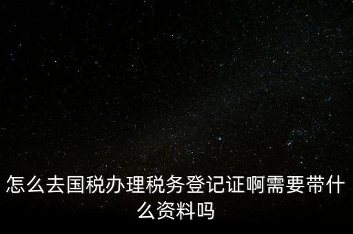 電子國稅如何稅務登記證，如何進行電子報稅的稅務登記