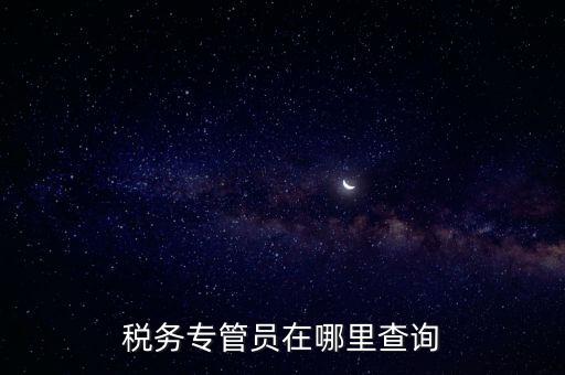 如何在湖南稅務(wù)網(wǎng)站查找稅管員，如何在網(wǎng)上查詢國稅專管員