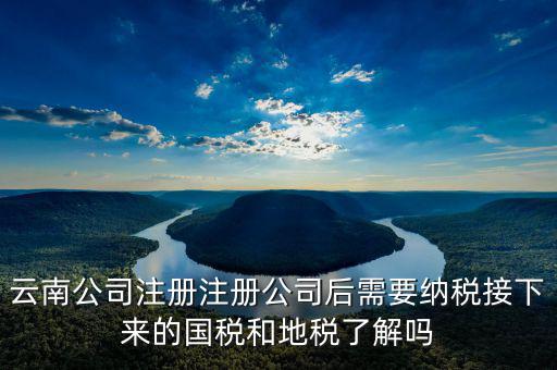 云南國稅如何申報，云南公司注冊注冊公司后需要納稅接下來的國稅和地稅了解嗎