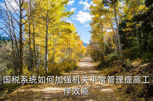 國(guó)稅如何加強(qiáng)對(duì)集中辦公區(qū)管理辦法，國(guó)稅系統(tǒng)如何加強(qiáng)機(jī)關(guān)平常管理提高工作效能