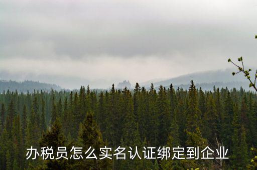 重慶稅務(wù)局辦稅人員如何綁定，個(gè)人怎么綁定企業(yè)辦稅員