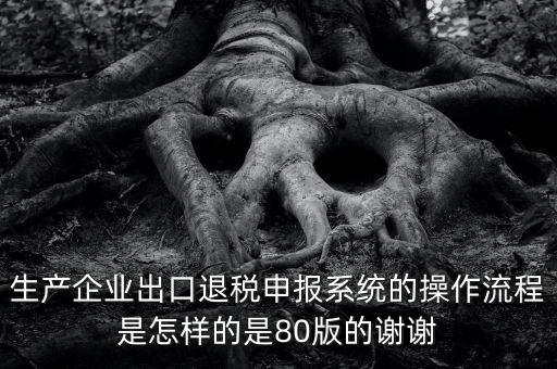 如何出口退稅系統(tǒng)，出口退稅需要什么資料