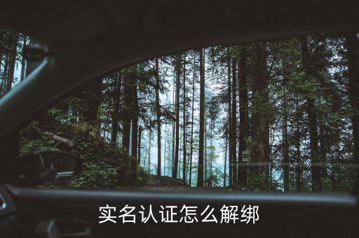 深圳實名制辦稅如何解綁，如何解除實名制