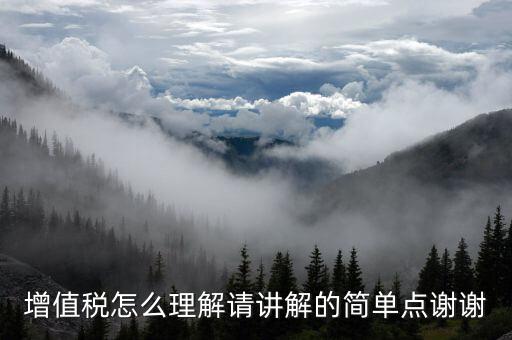 納稅人如何認識增值，增值稅的理解