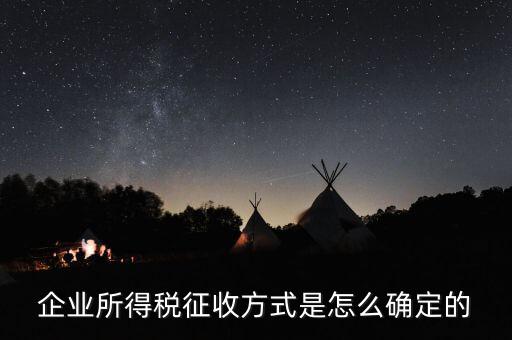 如何選擇征稅方式，企業(yè)所得稅征收方式是怎么確定的