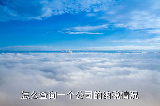 如何查詢單位是否交稅，企業(yè)納稅怎么查