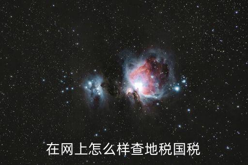 如何查國地稅是否正常，在網(wǎng)上怎么樣查地稅國稅