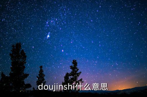 辛宇是什么意思，doujinshi什么意思
