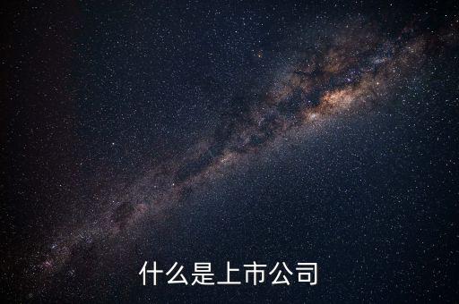 上市公司代表什么，上市公司什么意思