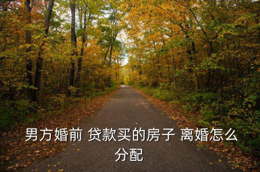 離婚前男方貸款怎么判,夫妻一方婚前貸款一方無權分割財產(chǎn)
