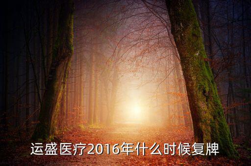 盛運(yùn)股份什么時(shí)候復(fù)牌，盛運(yùn)股份什么時(shí)候復(fù)牌