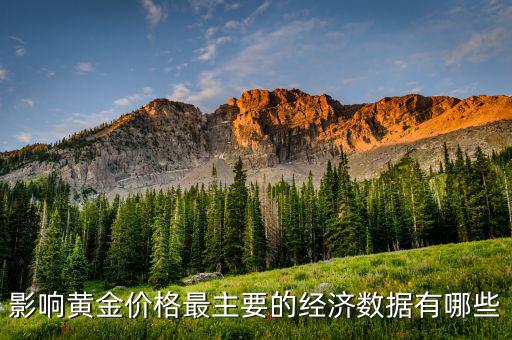 什么數(shù)據(jù)會影響黃金，影響黃金價格最主要的經(jīng)濟數(shù)據(jù)有哪些