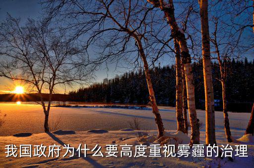為什么要主動出擊治理霧霾，國家為何花大力氣整治霧霾天氣