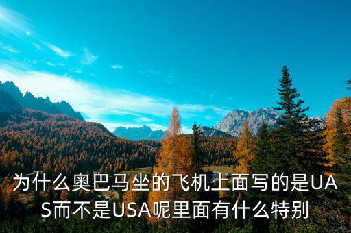 奧巴馬寫的代碼是什么，為什么奧巴馬坐的飛機上面寫的是UAS而不是USA呢里面有什么特別