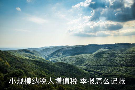 季報怎么計提,會計核算要按月進(jìn)行納稅申報可按月、季、年進(jìn)行
