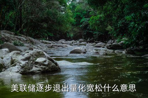 為什么要量化寬松，量化寬松是什么意思