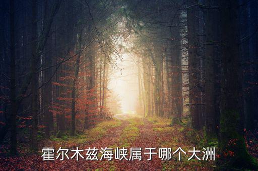 霍爾木茲海峽在什么洋，霍爾木茲海峽溝通的大洲和海洋