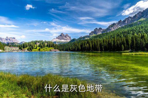 什么是項(xiàng)目灰色地帶，什么是灰色地帶