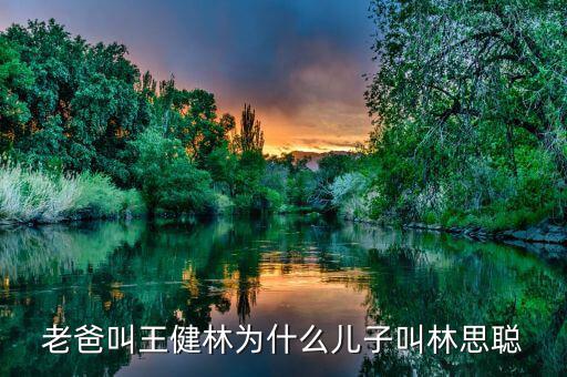 王健林和王思聰是什么關系，老爸叫王健林為什么兒子叫林思聰