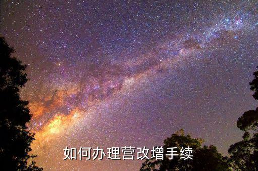 房地產(chǎn)經(jīng)紀(jì)及咨詢企業(yè)營(yíng)改增需要什么資料，如何辦理營(yíng)改增手續(xù)