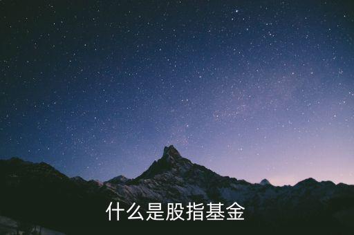 股指基金是什么，什么是股指基金