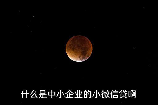 小微借貸是什么，小薇在貸款中是什么意思