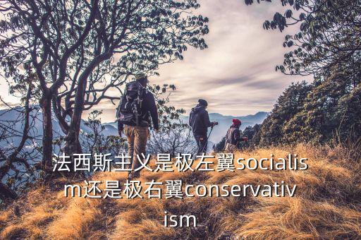 極右翼是什么意思，法西斯主義是極左翼socialism還是極右翼conservativism