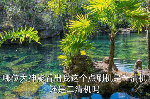 一清機(jī)是什么意思，哪位大神能看出我這個點(diǎn)刷機(jī)是一清機(jī)還是二清機(jī)嗎