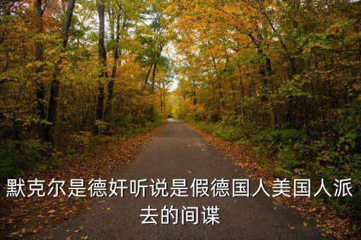 默克爾賭什么，默克爾是德奸聽(tīng)說(shuō)是假德國(guó)人美國(guó)人派去的間諜