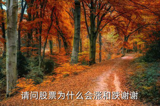 股票價格為什么會漲跌，請問股票為什么會漲和跌謝謝