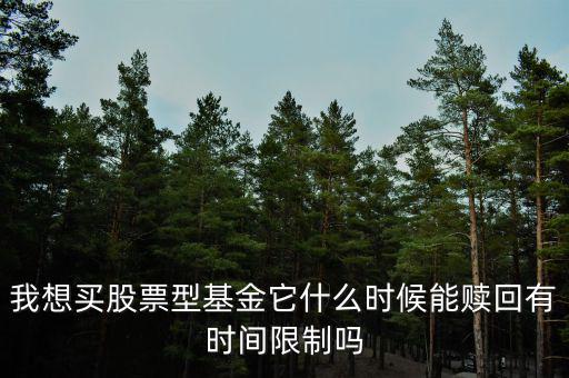 基金什么時候不能轉(zhuǎn)換，我想買股票型基金它什么時候能贖回有時間限制嗎