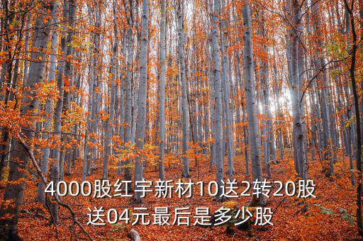 紅宇新材為什么從40塊到12塊，雙塔股票為什么由40元跌到12元
