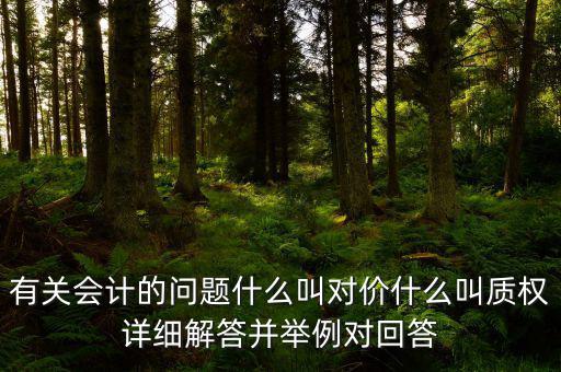 什么是過去的對(duì)價(jià)，什么是對(duì)價(jià)制度