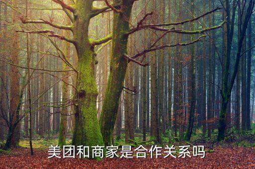 美團(tuán)商戶合作什么意思，美團(tuán)和商家是合作關(guān)系嗎