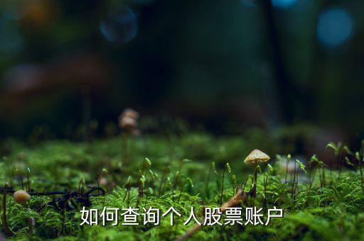 怎么看股票什么戶，怎樣查詢自己的股票賬戶在什么地方開的戶