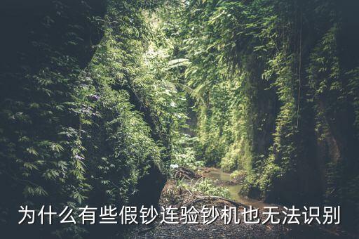 為什么假錢驗鈔機也能過，為什么有些假鈔連驗鈔機也無法識別